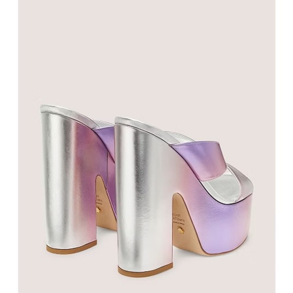 Stuart Weitzman Miami Sohigh 145 Platform Slide - Picture 3 of 4